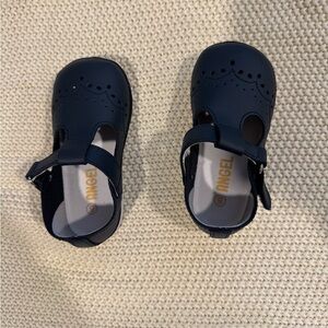 Navy Angel Mary Jane Toddler Shoes